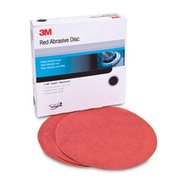 3M 3M 1224 P120A Red Abrasive Hookit Disc; 6 In; P120; 50 Discs per Box 3M-1224